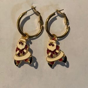 Santa Claus Charm Earrings